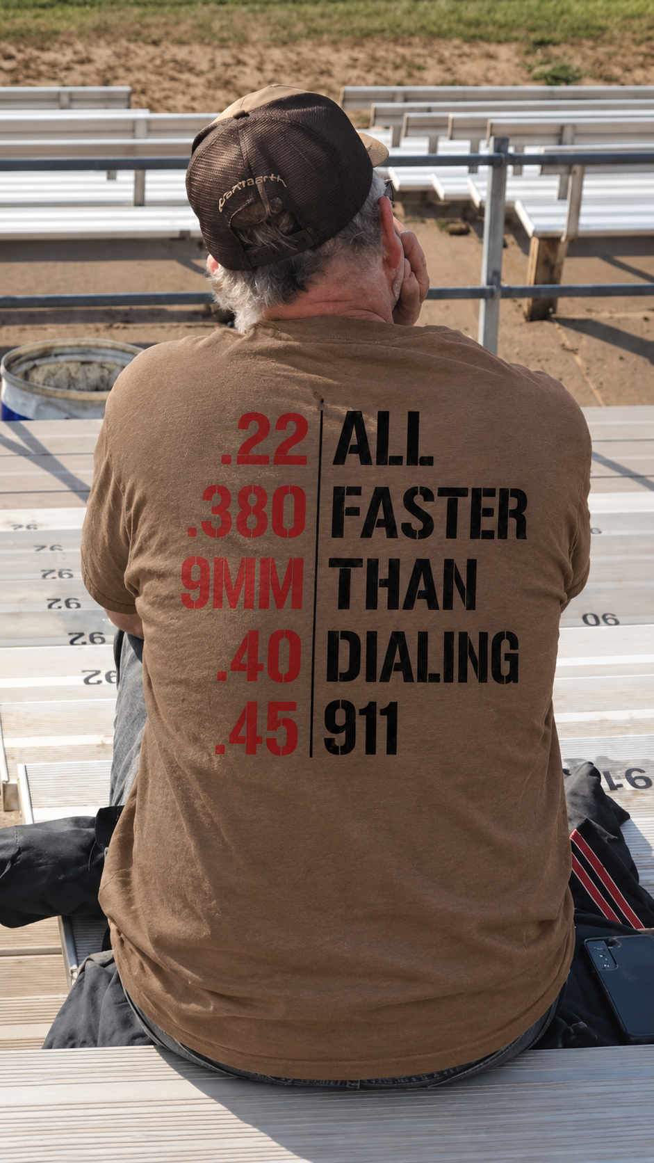 Faster Than Dialing 911 T-Shirt