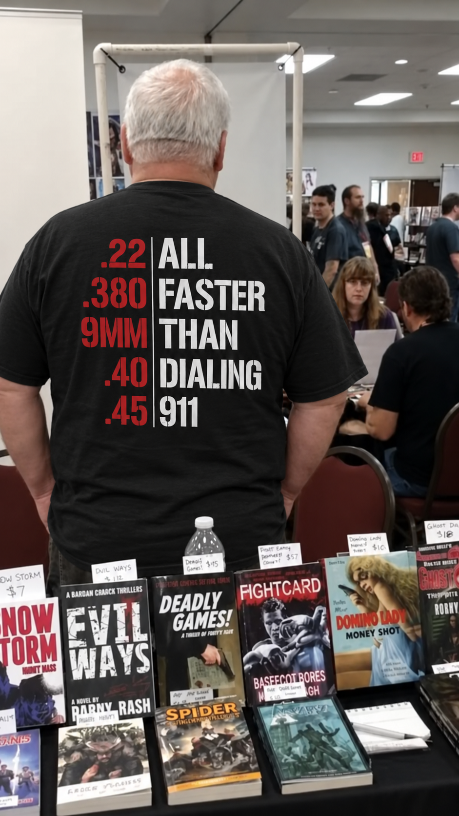 Faster Than Dialing 911 T-Shirt