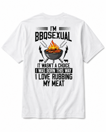 BBQsexual Born To Grill Funny BBQ T-Shirt