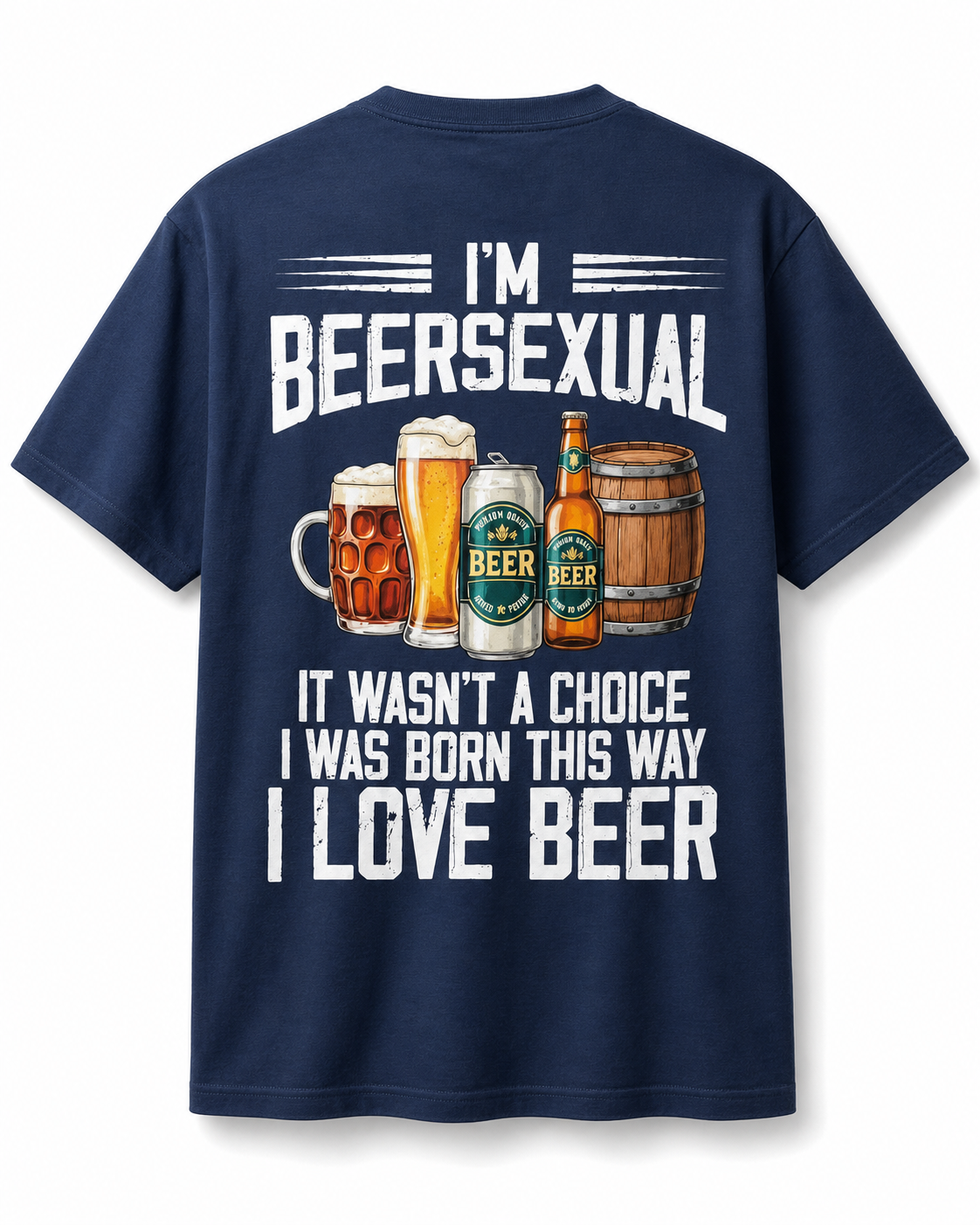I'm Beersexual Shirt – Funny Protective Dad T-Shirt