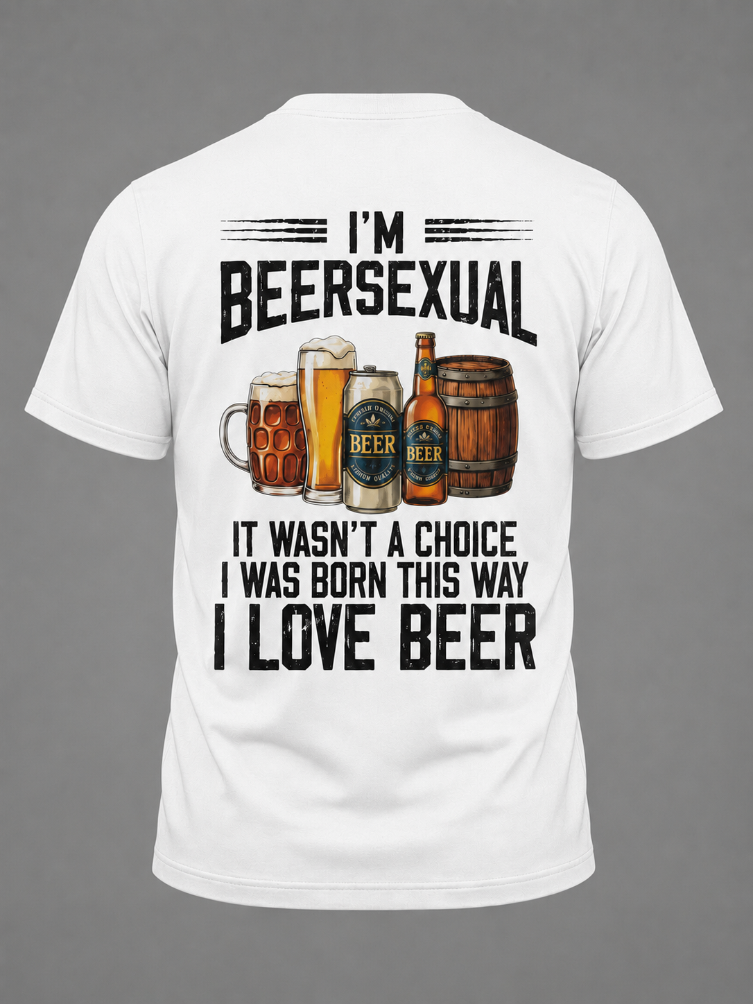 I'm Beersexual Shirt – Funny Protective Dad T-Shirt