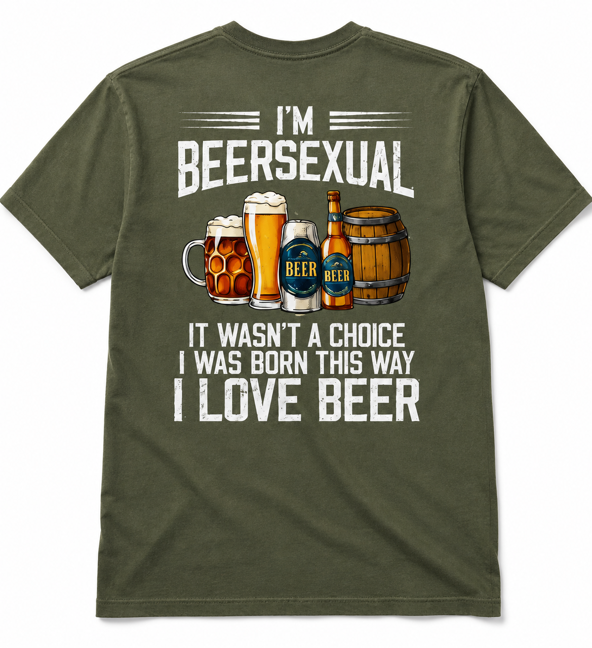 I'm Beersexual Shirt – Funny Protective Dad T-Shirt