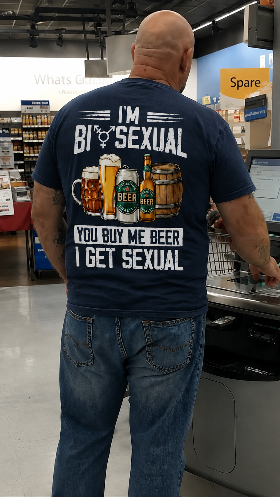Beer Me Sexual Funny T-Shirt