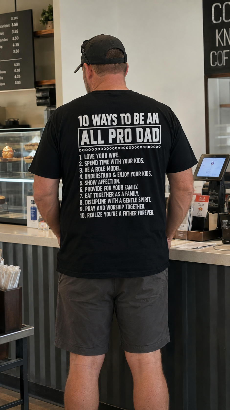 10 Ways To Be An All Pro Dad Tshirt - Funny Dad Tshirt