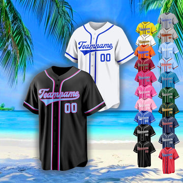 Custom Name - Team Baseball JS - All Stitched