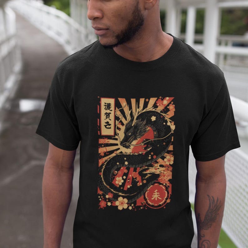 Japanese Vintage Ukiyo E Tee - Gift for friend