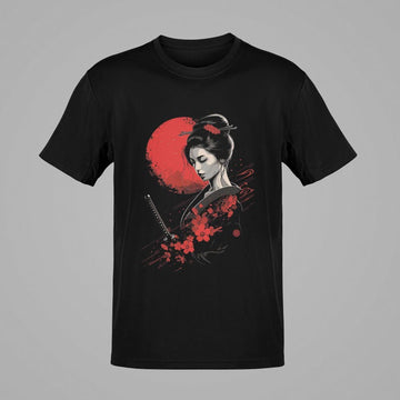Japanese Geisha Tee - Gift for friends