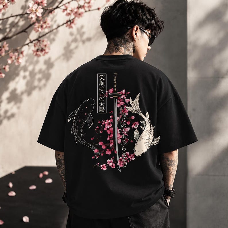 Japanese Sakura Tee - Gift for friends