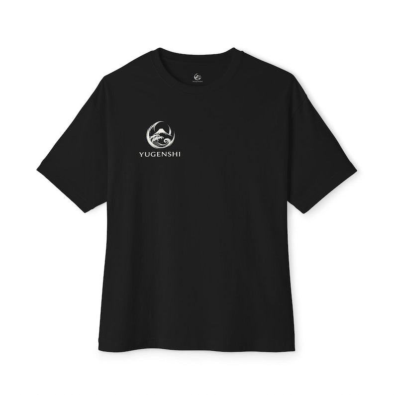 Japanese  Crimson Koi Unisex Oversized Tee - Gift for friends