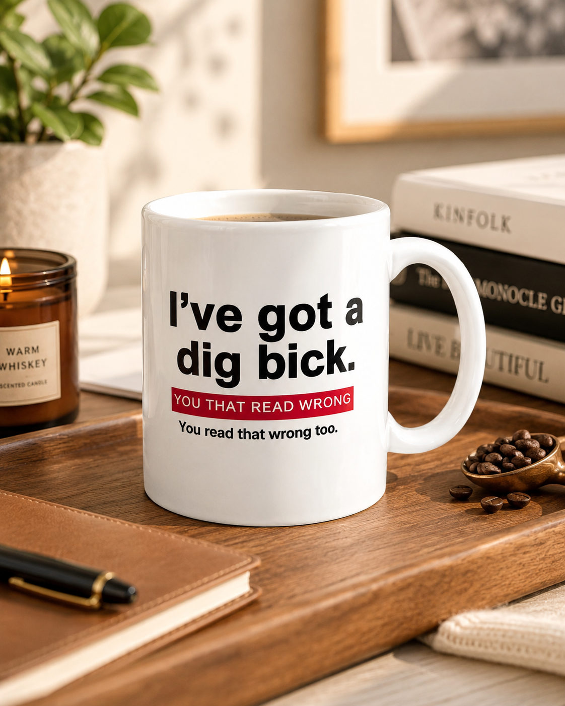 I've Got a Dig Bick Funny Mug