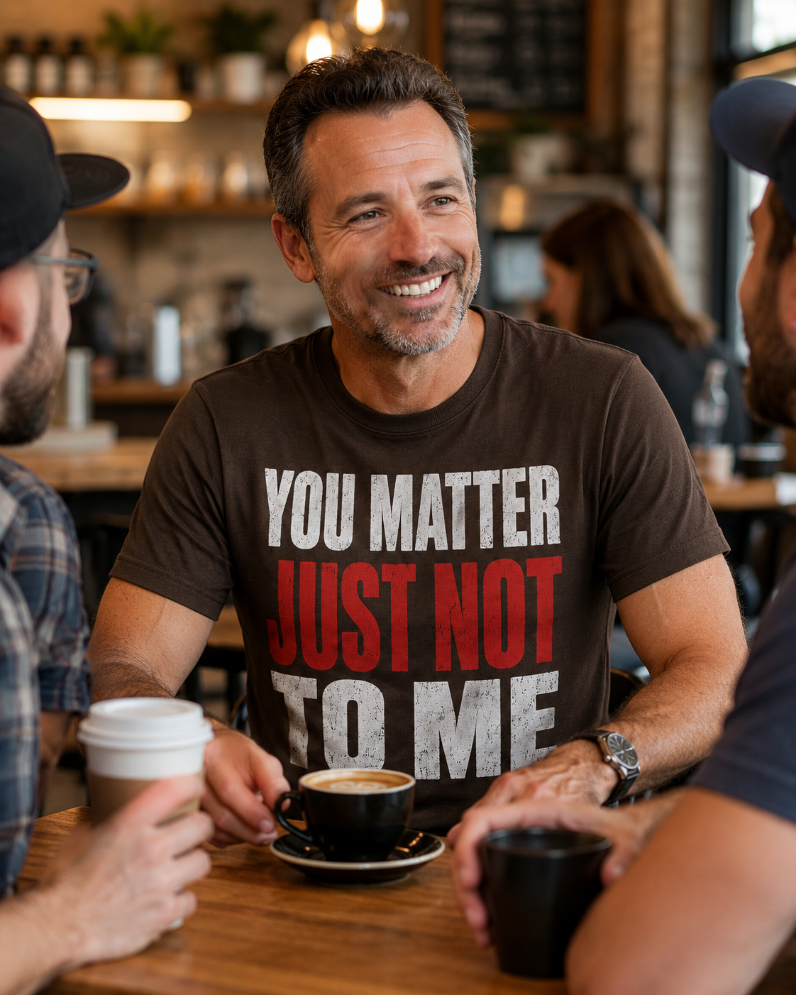 You Matter Just Not To me Shirt – Funny Protective Dad T-Shirt