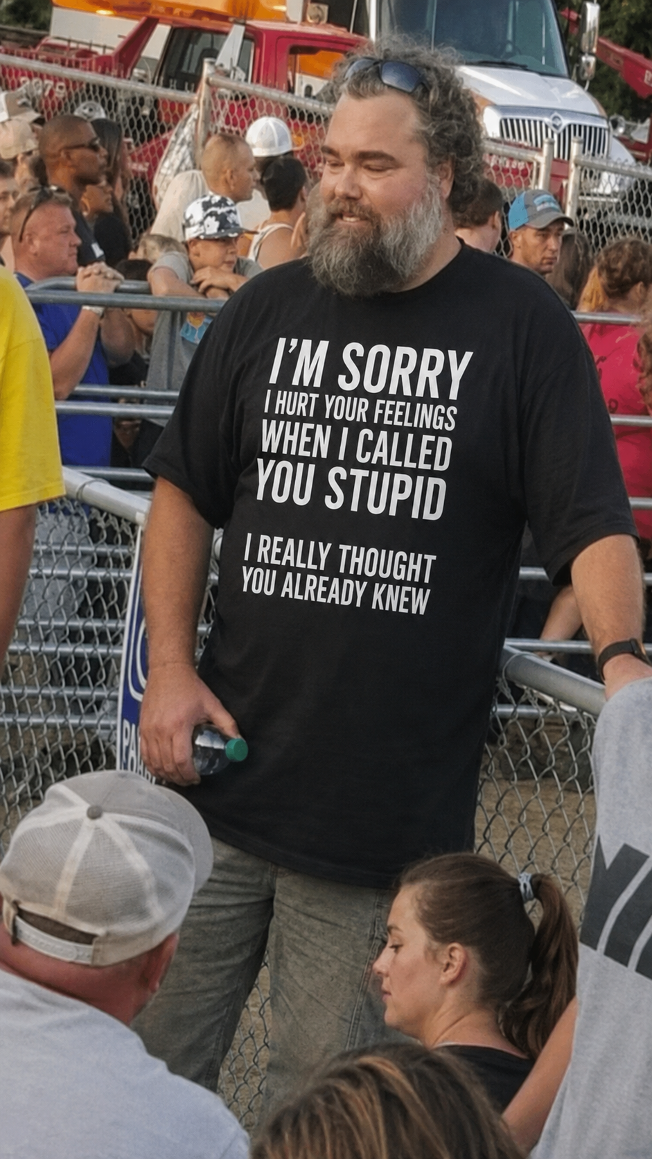 I’m Sorry I Hurt Your Feelings Sarcastic Graphic T-Shirt