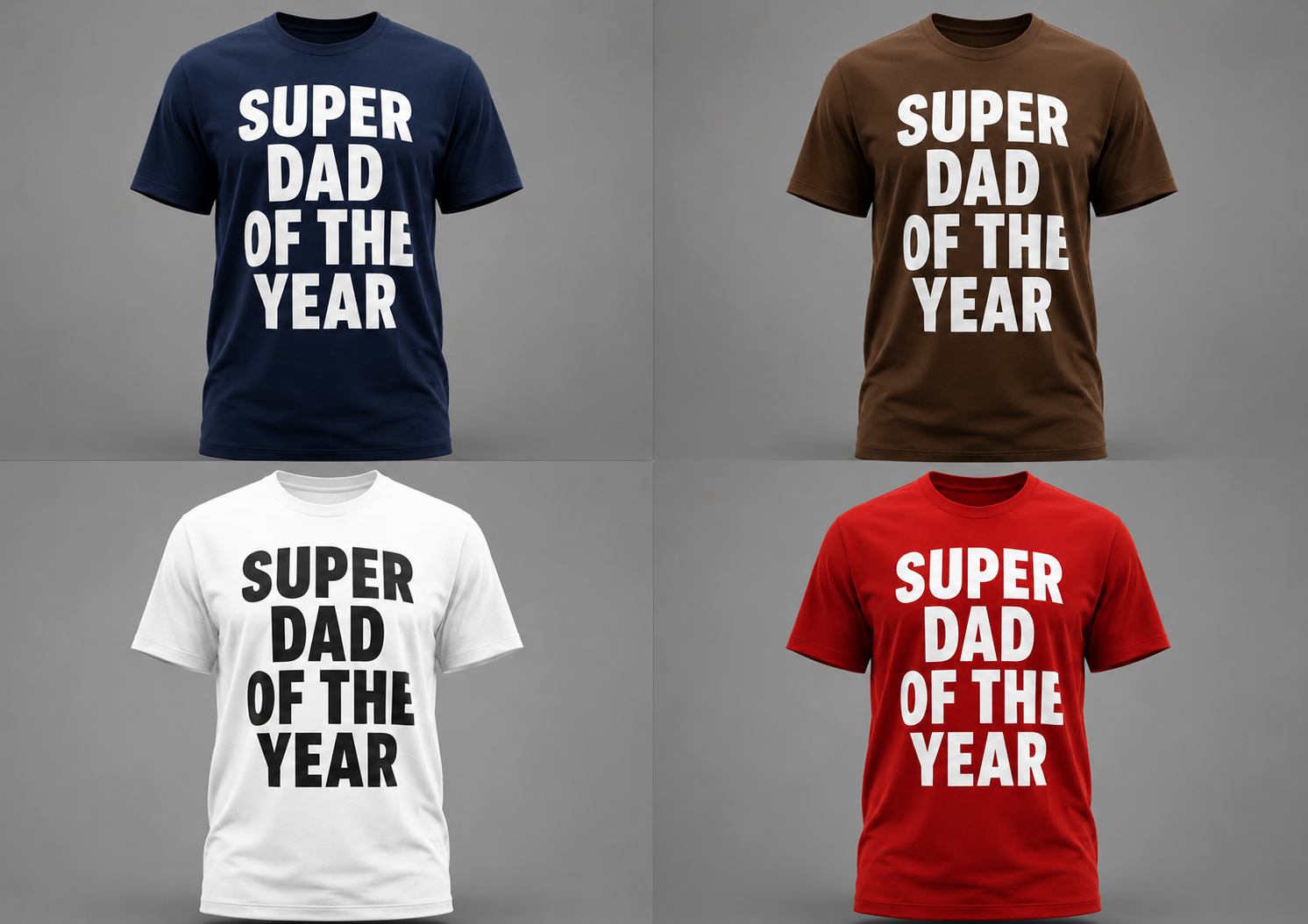 Super Dad Of The Year Shirt – Funny Protective Dad T-Shirt